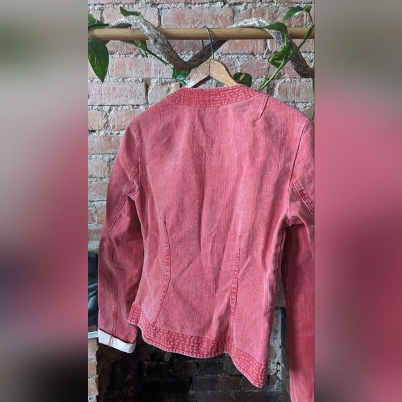 SOLD 100% Cotton Denim Jacket - Picture 3 of 7